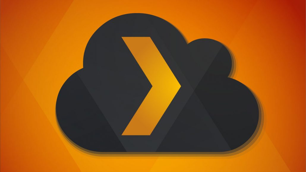 Plex logo cloud illustration